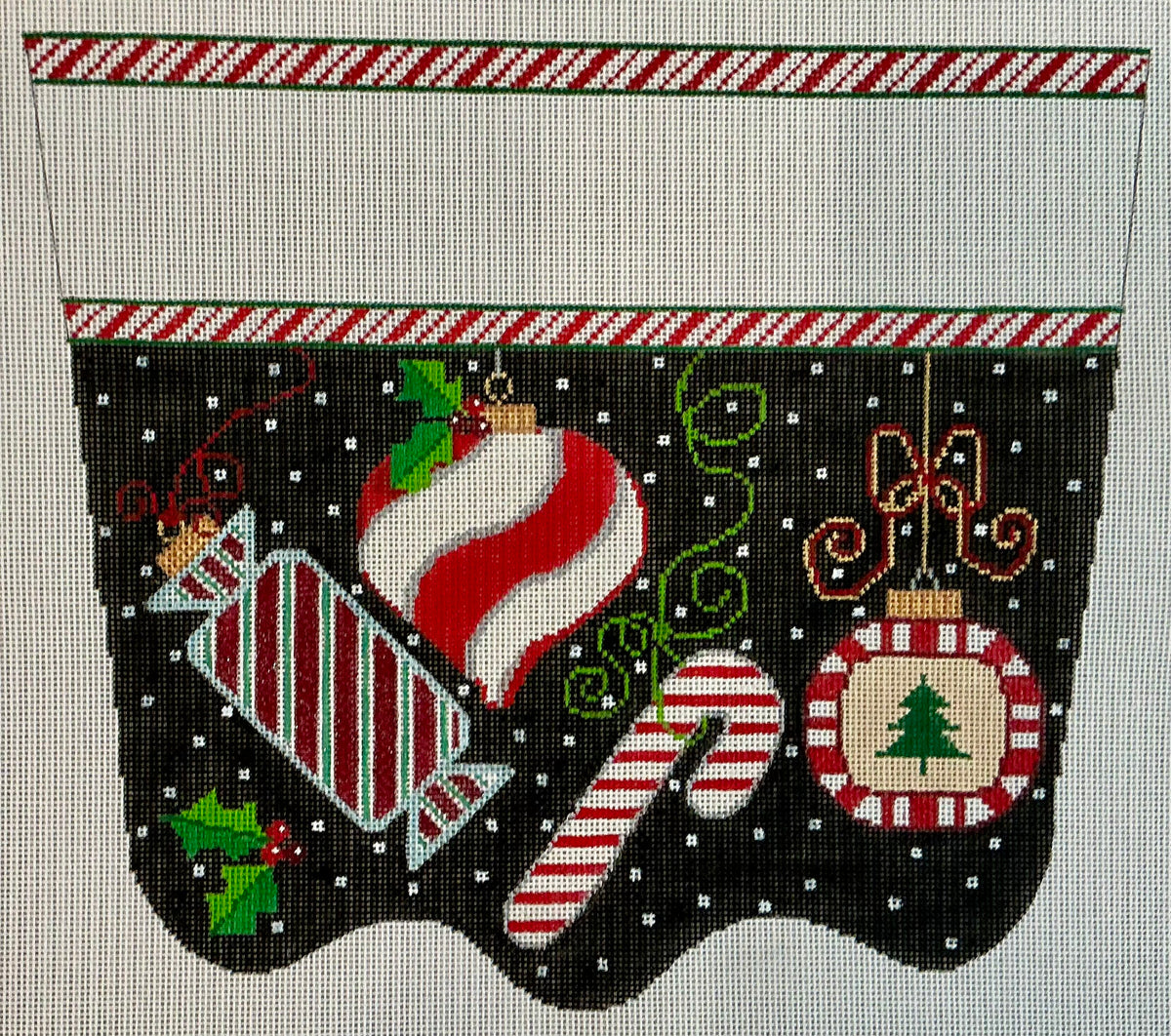 Candy Ornaments Stocking Cuff C-TSXC30