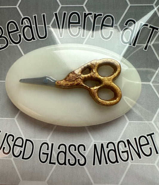 Scissors Beau Verre Needle Minder A-BVNMSCI