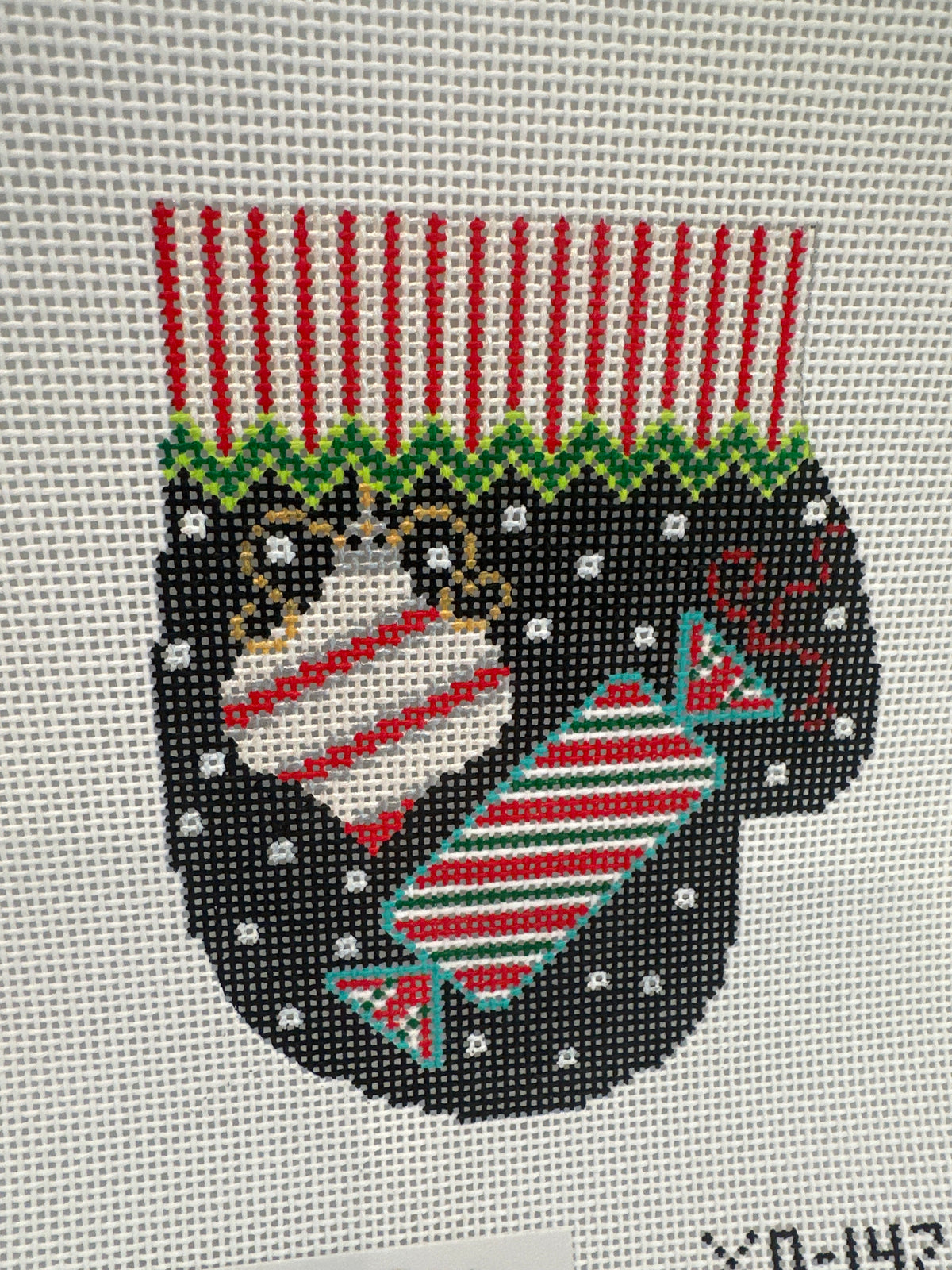 Candy on Black Mitten TS-XO147PC