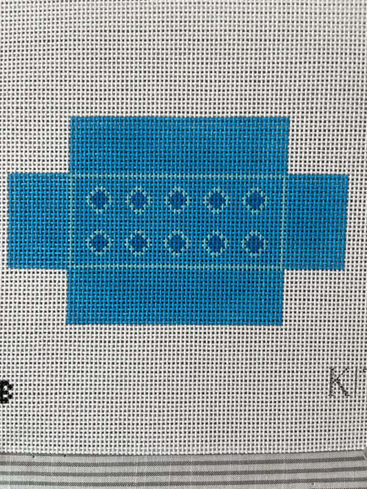 Blue 3D brick C-K85B