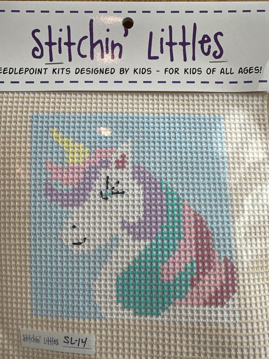 Unicorn Needlepoint Kit for Kids C-PPDSL14