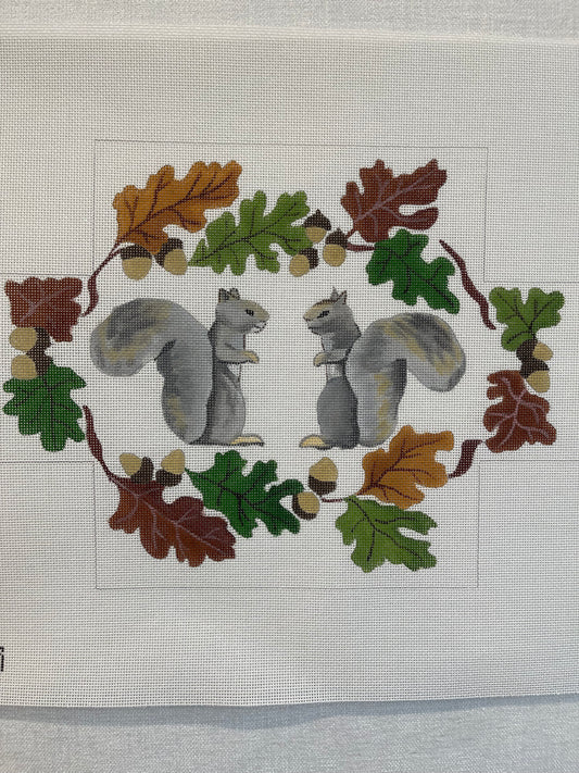 Squirrels and Leaves Brick Cover C-SRBE1399