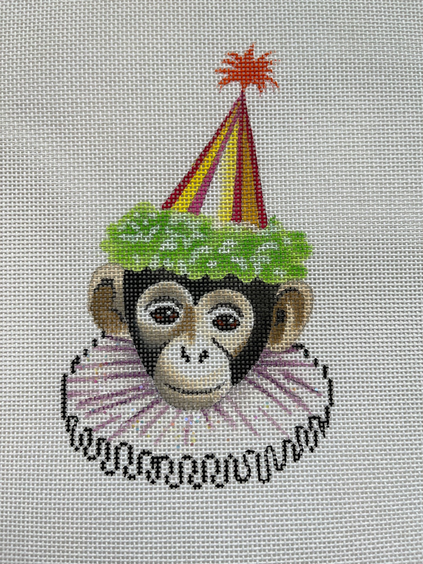 Birthday Baby Monkey Head C-COPHBD002
