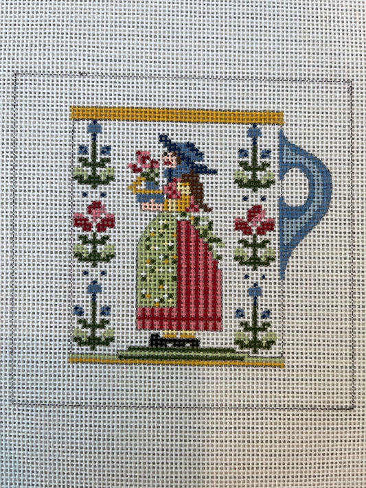 Gardner Girl Teacup C-PS50A