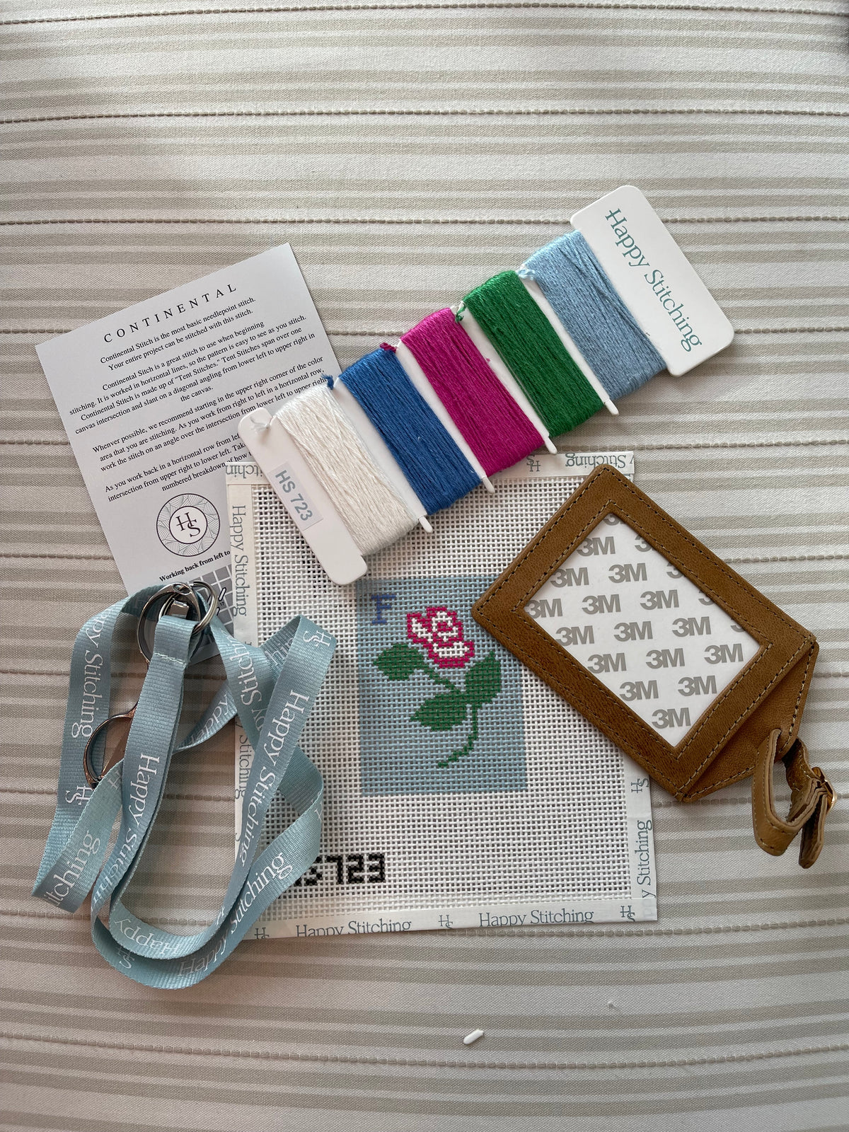 Flower Power Luggage Tag Kit C-HSflower