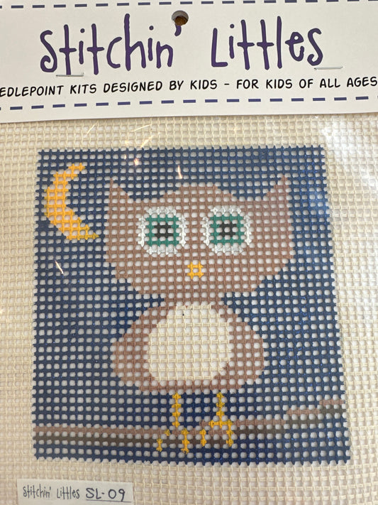 Owl Needlepoint Kit for Kids C-PPDSL09