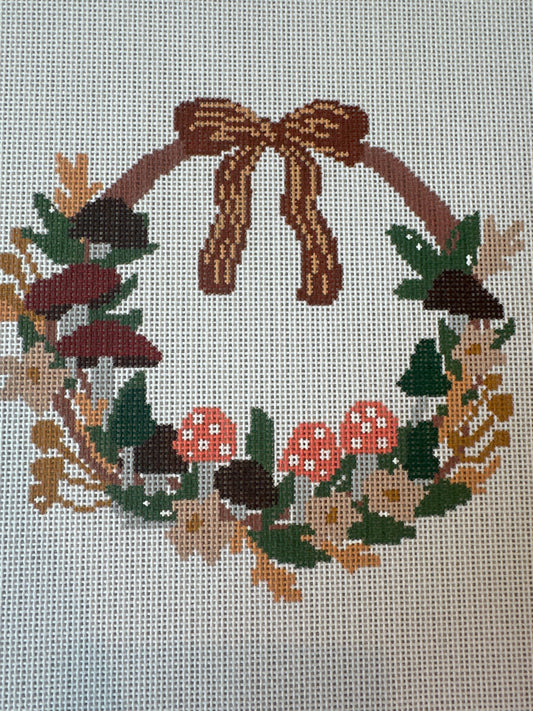 Woodland Mushroom Wreath C-MDJO27