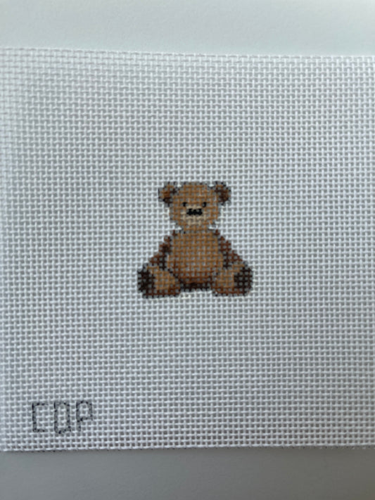 Mini Teddy Bag Tag Canvas C-COPminiteddy