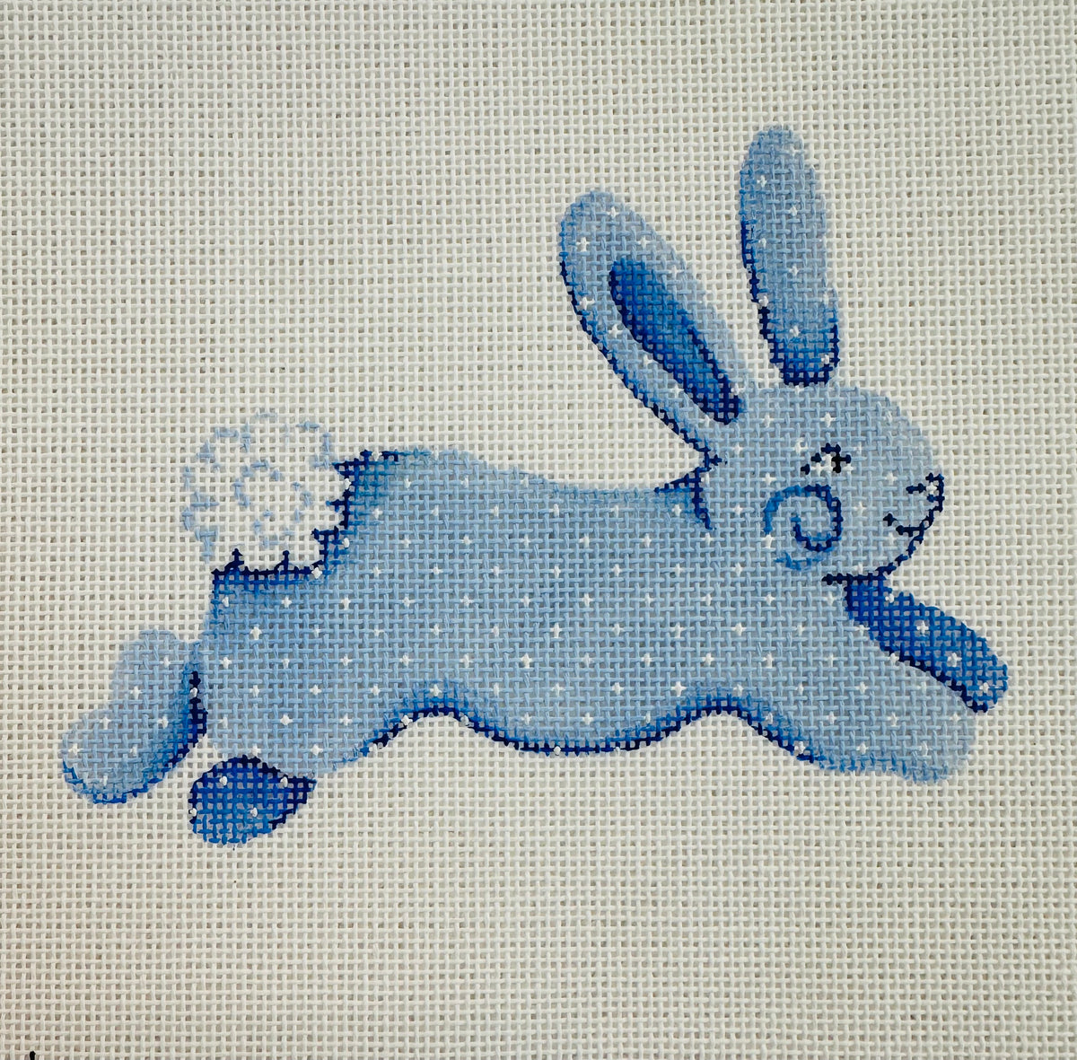 Blue Polka Dot Bunny C-89130