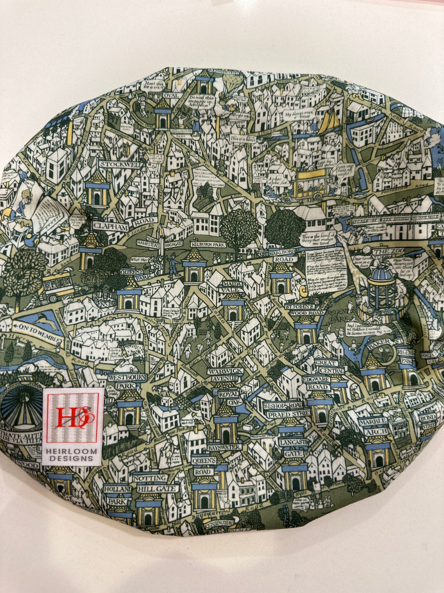 London Canvas cap for ornament canvases