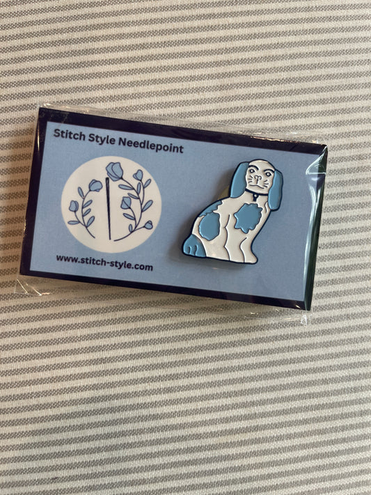 Blue Foo Dog Needleminder A-SSfoo