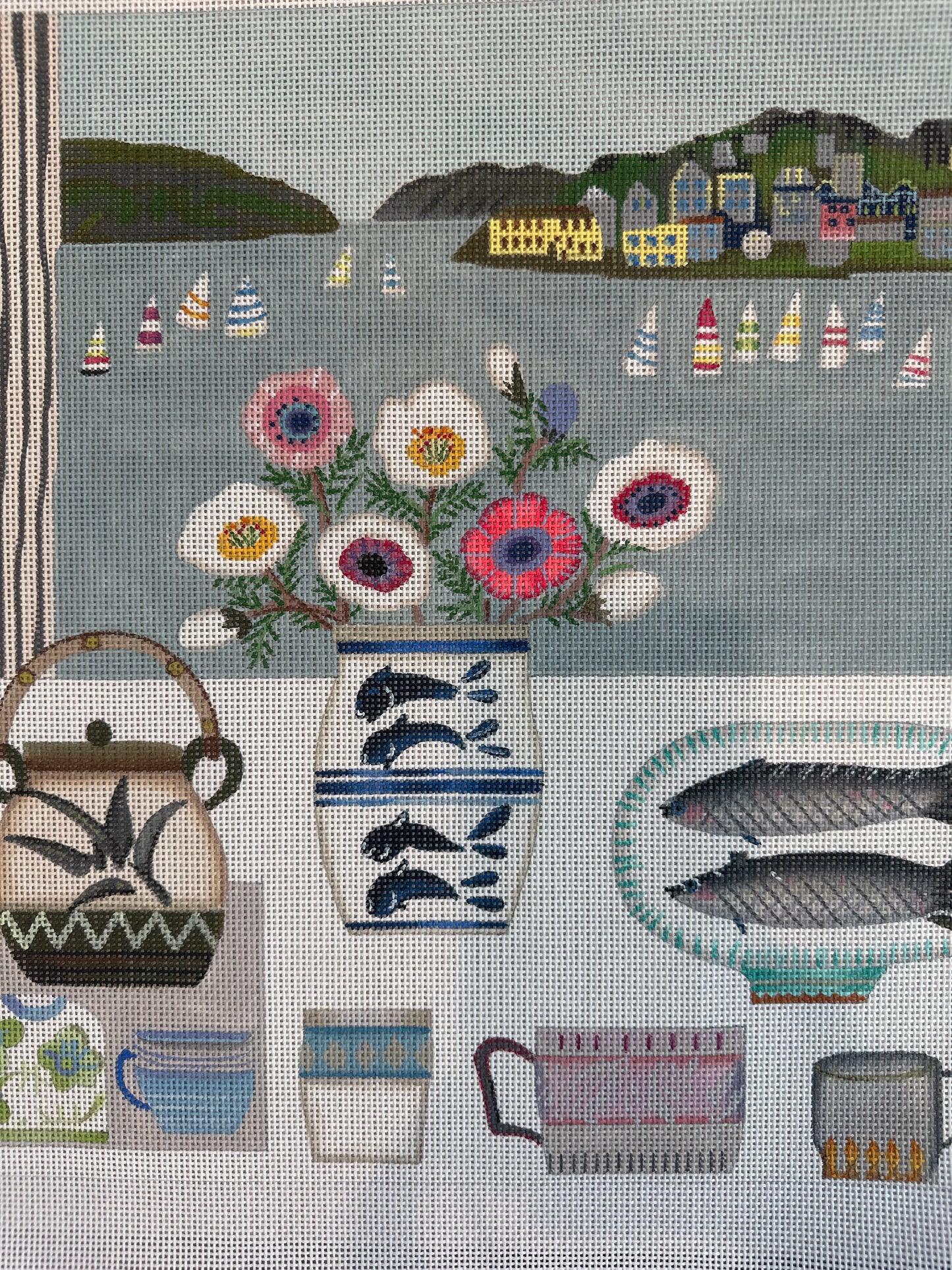 Fish and Flowers C-EW142