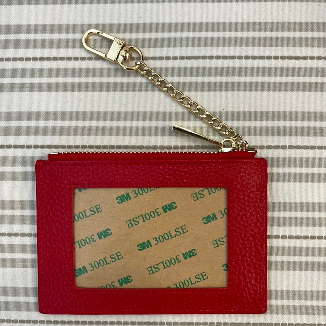 Everyday Wallet in Red A-RREW03