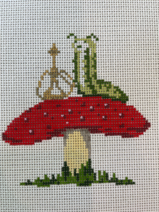 Mushroom Caterpillar Canvas C-PS29GG