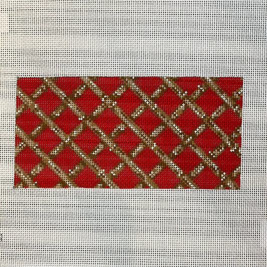 Red with Bamboo Lattice C-TGSKW38