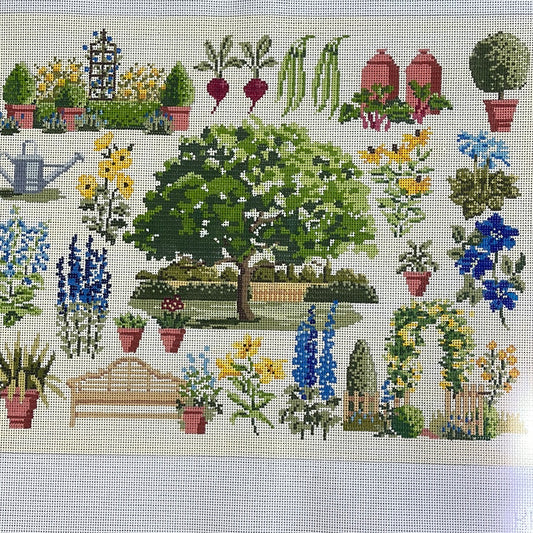 Chelsea Garden with Big Tree C-KB1666