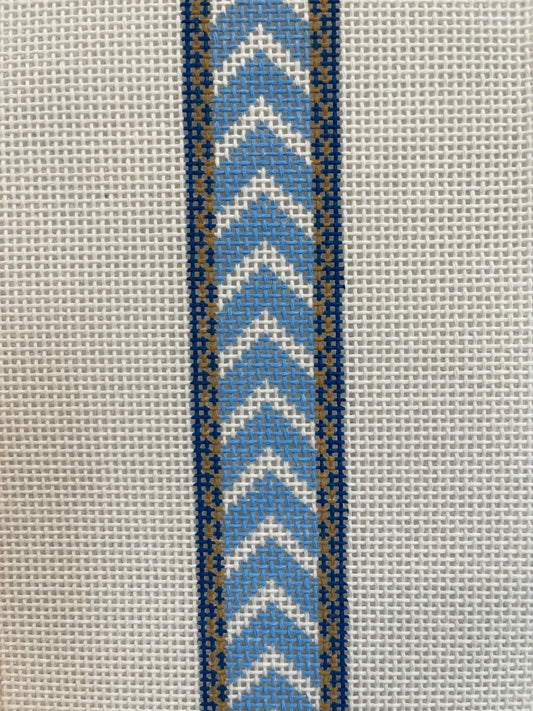 Blue Chevron Belt C-LSNbelt2