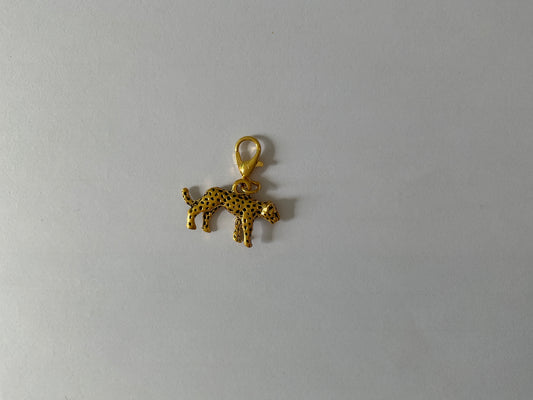 Leopard Charm (for Birkin Canvas)