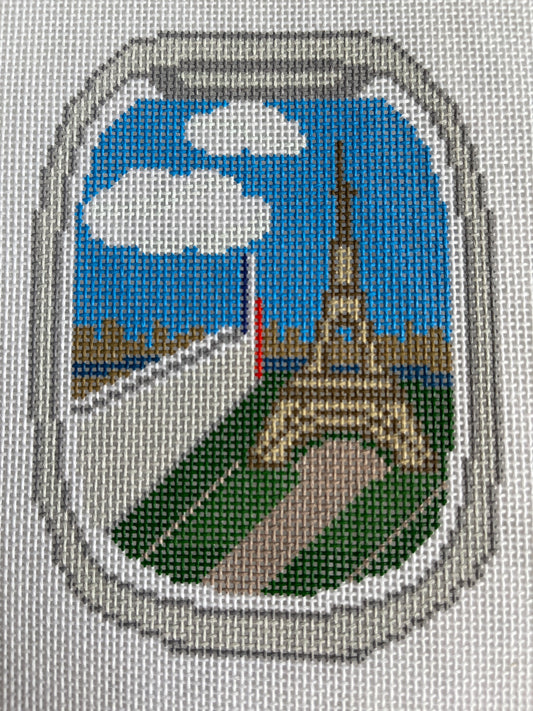 Airplane Window Paris C-KTGK51