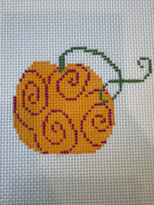 Mini Pumpkin w. Swirls C-PND301E