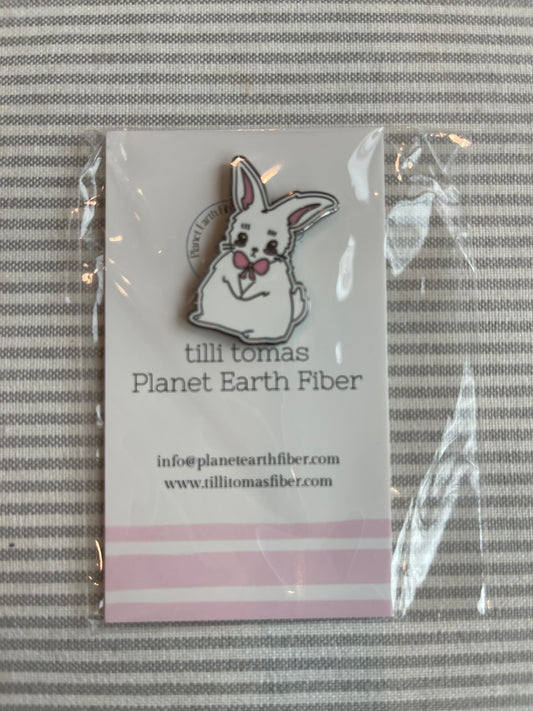 White Bunny Needle Minder A-TTNMbunny
