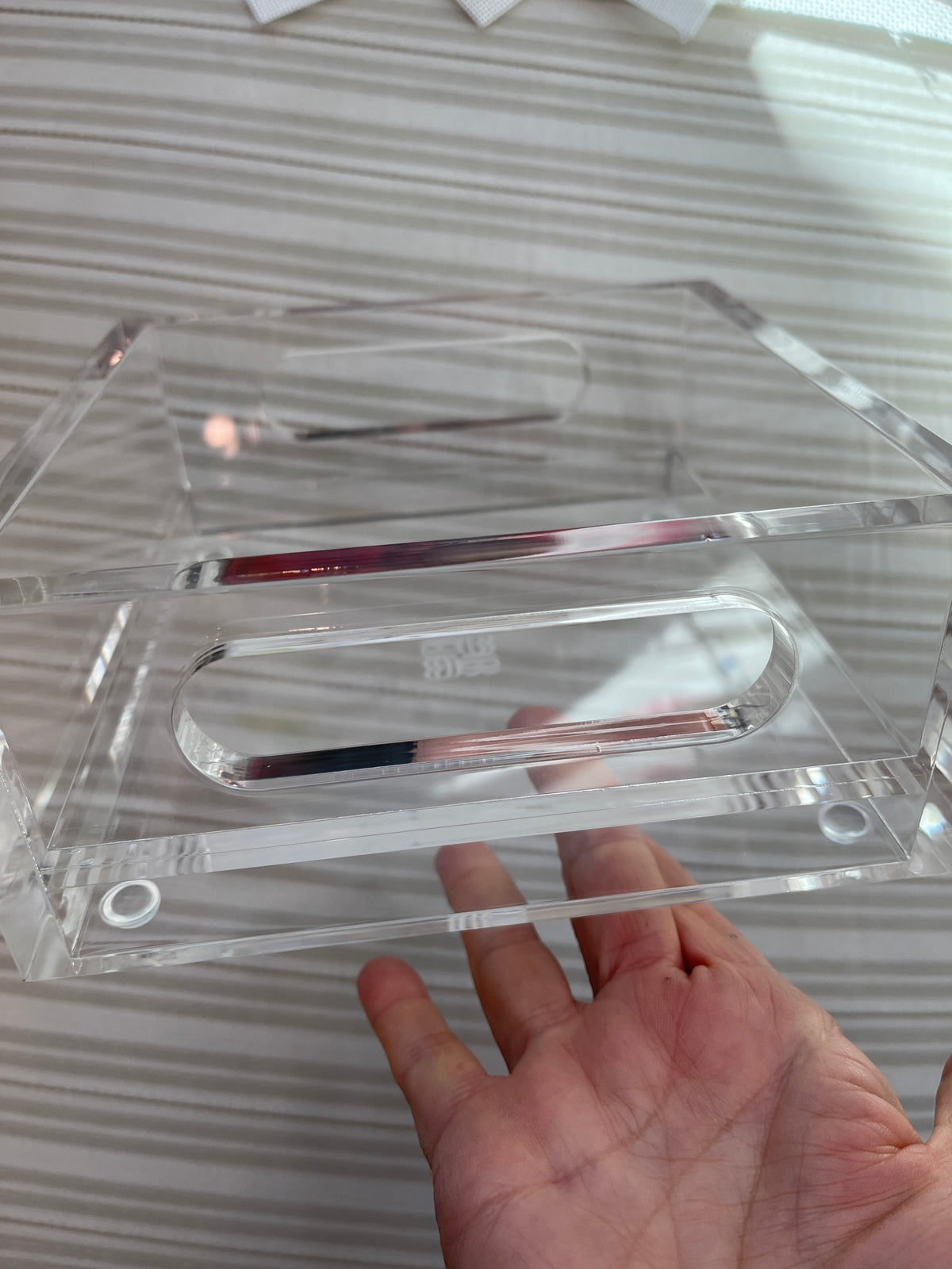 Acrylic Tray Bradley 6” A-BNC6”