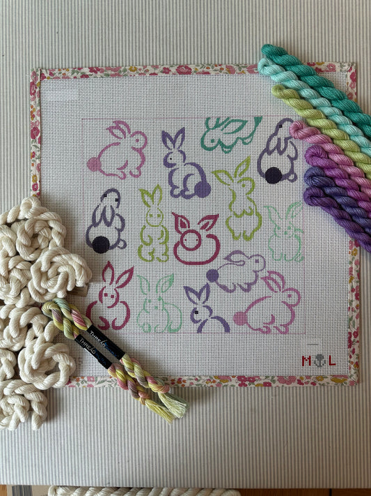 Rabbit Fluffle w. THREAD KIT C-ML05