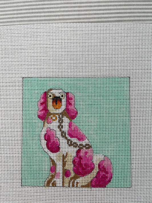 Pink Foo Dog Square C-COPIN463