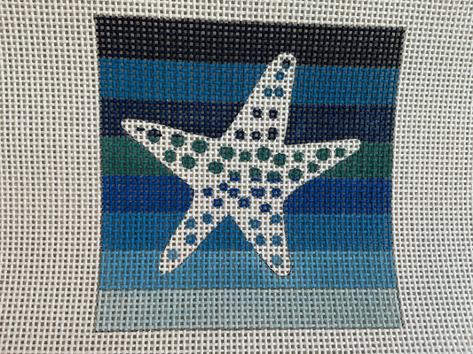 Starfish on stripes C-APC4473