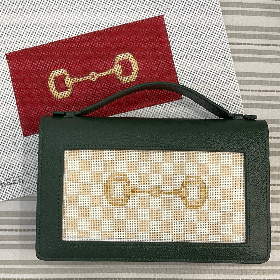 Red with Gold Bit Clutch Insert C-ATis602n