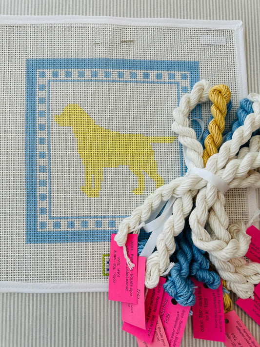 Yellow Lab 10 mesh with threads TS-SP13