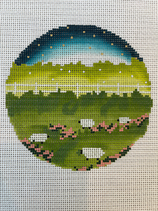 Sheep on Hillside C-PS22C