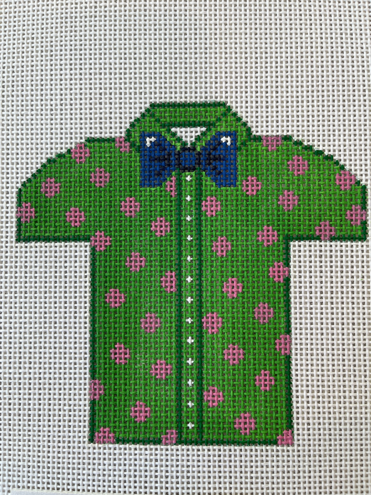 Green Shirt with Pink Dots TS-XO221