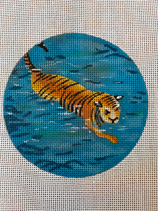 Tiger in Water C-COPIN553
