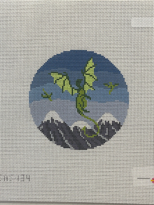 Earthen Dragon Round C-SAS134