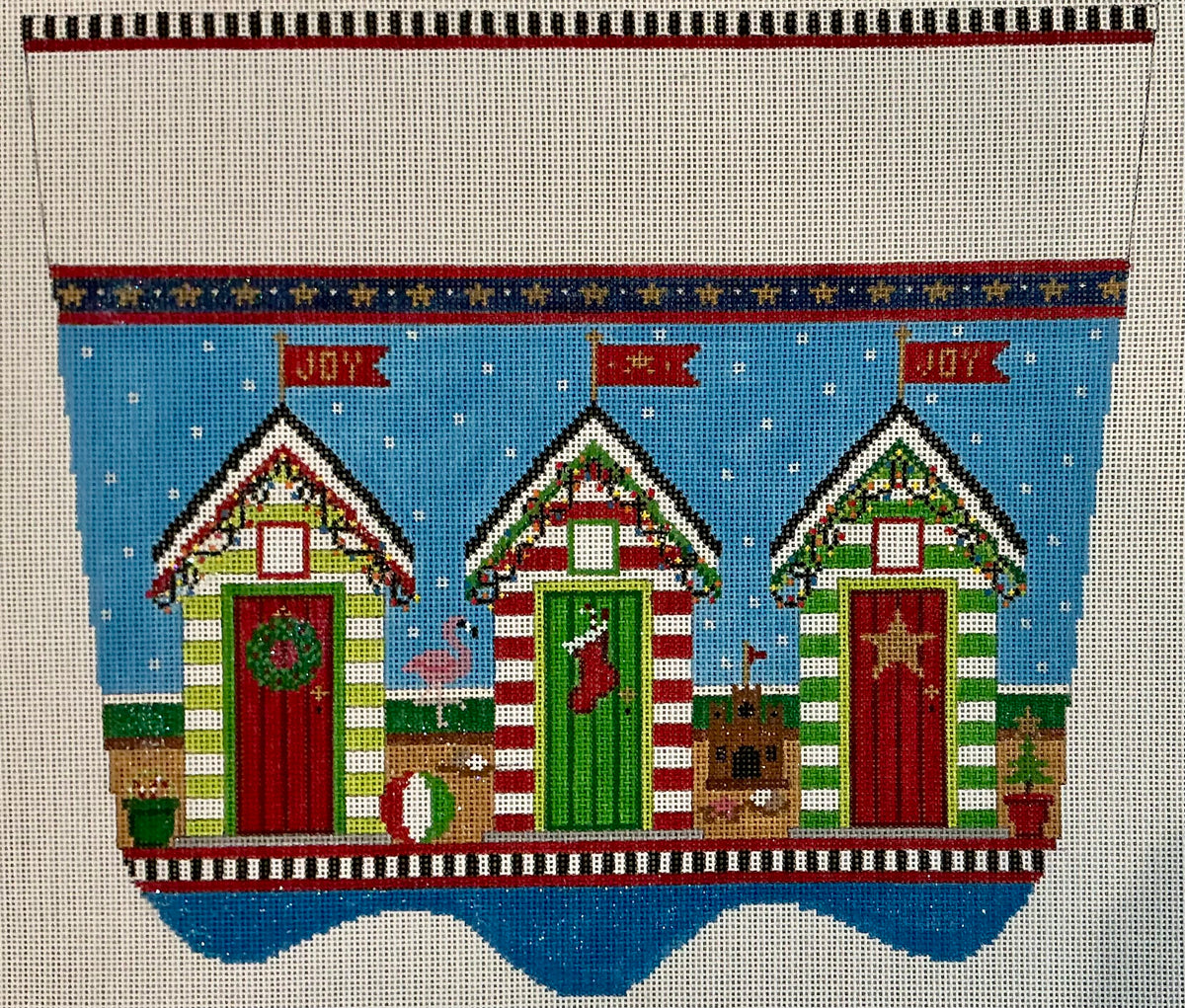 Christmas on the Beach Stocking Cuff C-TSXC50