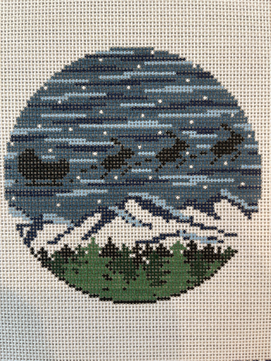 Sleigh Ride Ornament C-FI038