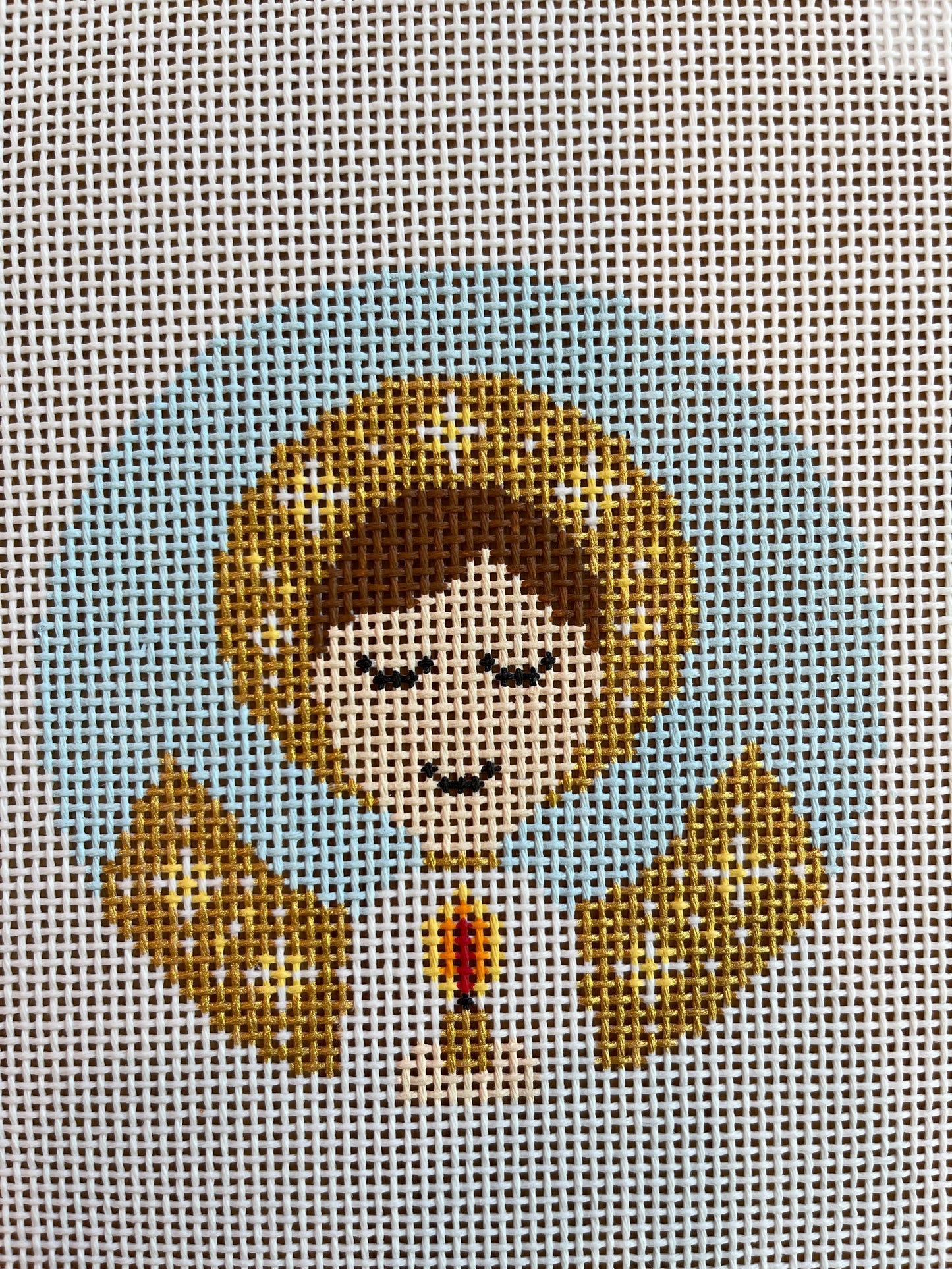 Angel Boy Brunette Round TS-MHBCHR128E