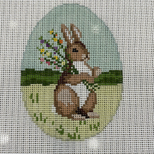 Bunny with blossoms C-SR445