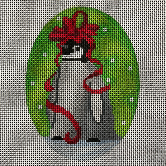 Penguin with Red Ribbon Hat C-SCXO22