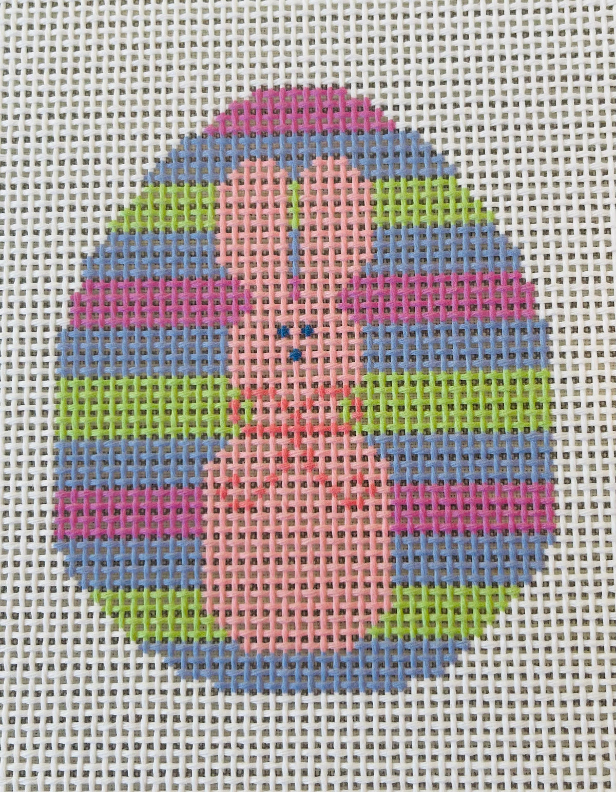 Stripes Bunny Egg C-ND187