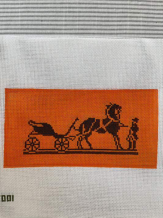 Orange Hermes Everyday Clutch Insert C-EC001