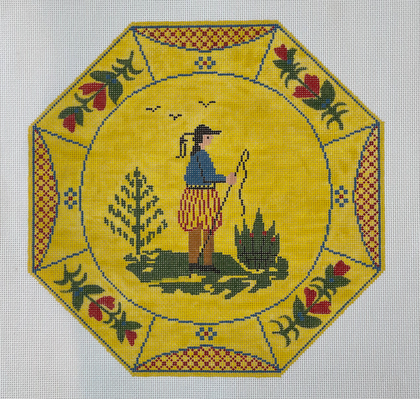 Boy Quimper Plate TS-LR326
