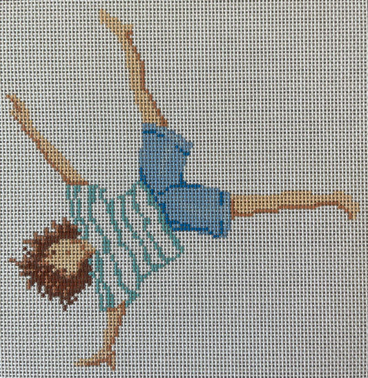 Boy Cartwheeling C-ASIT426