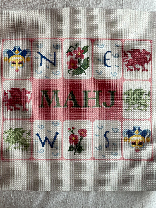 Mahj Tile Pouch C-MN84 Pink