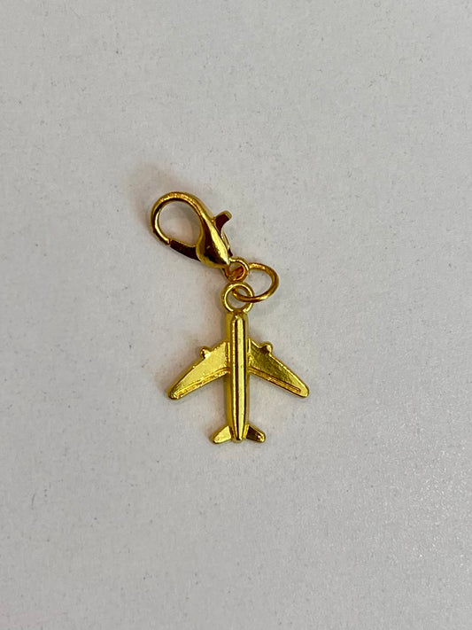 Airplane Charm (for Birkin Canvas)