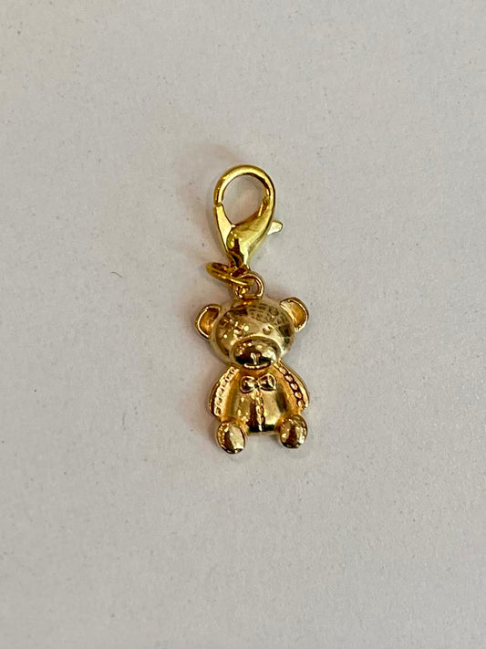 Teddy Bear Charm (for Birkin Canvas)