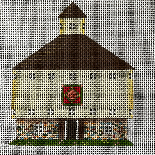 White Peace Barn C-PPDMCBN06A