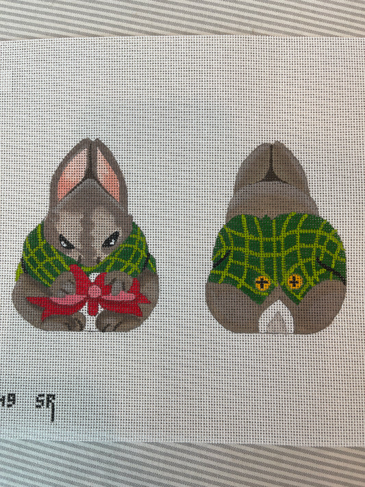 Two-sided Bunny in Green Coat C-SRBE0849