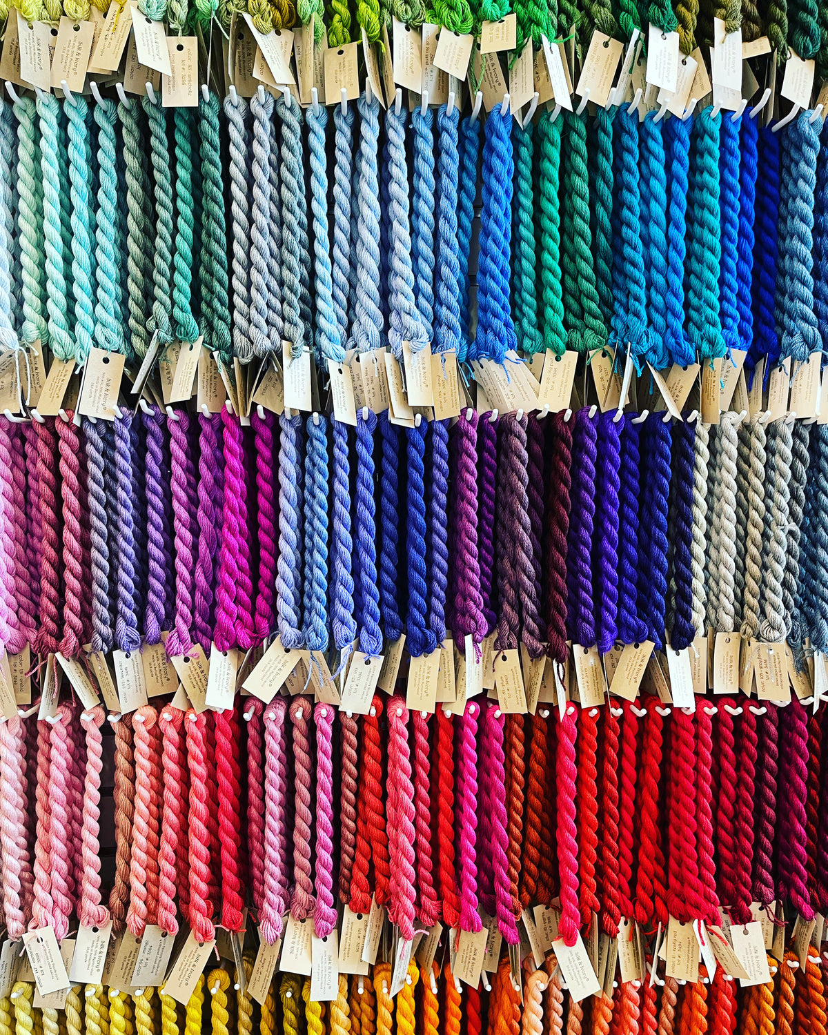Wool Thread Design Fibers & Threads – Heirloom Designs